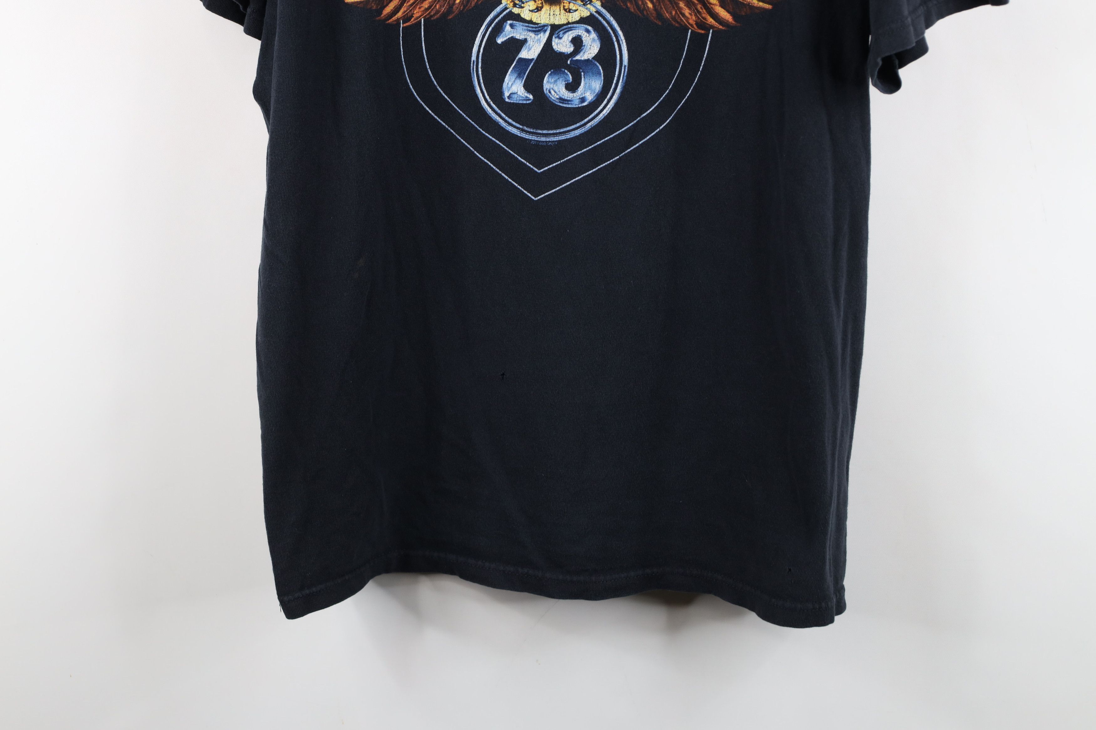 Vintage Vintage Y2K Seger and the Silver Bullet Band T-Shirt Black Size US XL / EU 56 / 4 - 3 Thumbnail
