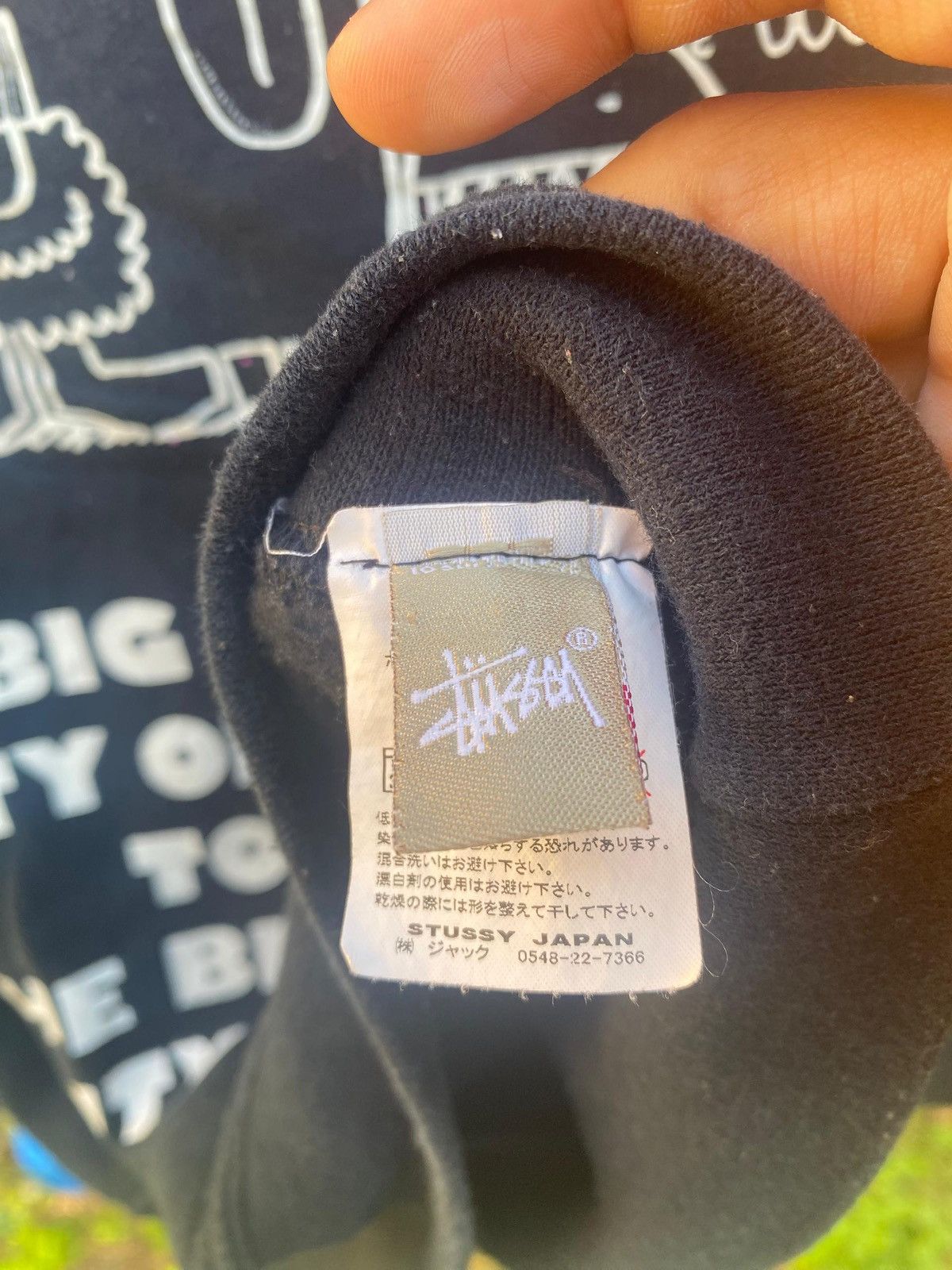 Stussy Stüssy Klyons crewneck sweatshirt in black Size US M / EU 48-50 / 2 - 4 Thumbnail
