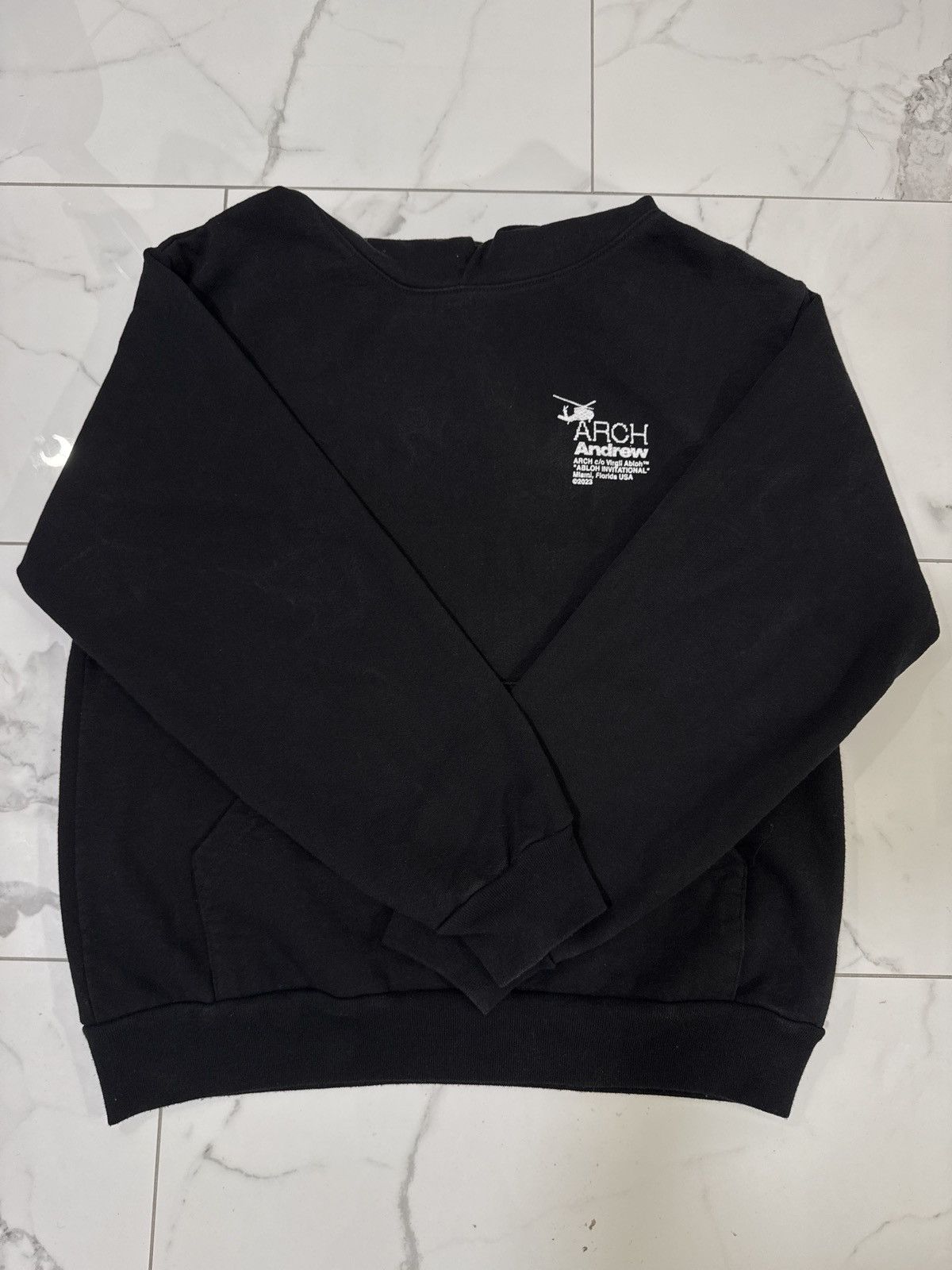 Andrew × Virgil Abloh Virgil Abloh Arch Andrew Miami Art Basel Invitational Hoodie Size US M / EU 48-50 / 2 - 2 Thumbnail