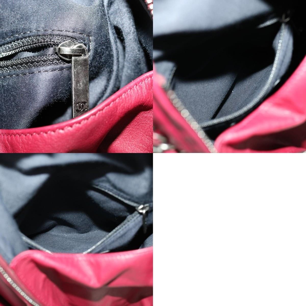 Chanel Chanel Matelasse Chain Backpack Lamb Skin Bordeaux CC Size ONE SIZE - 8 Thumbnail