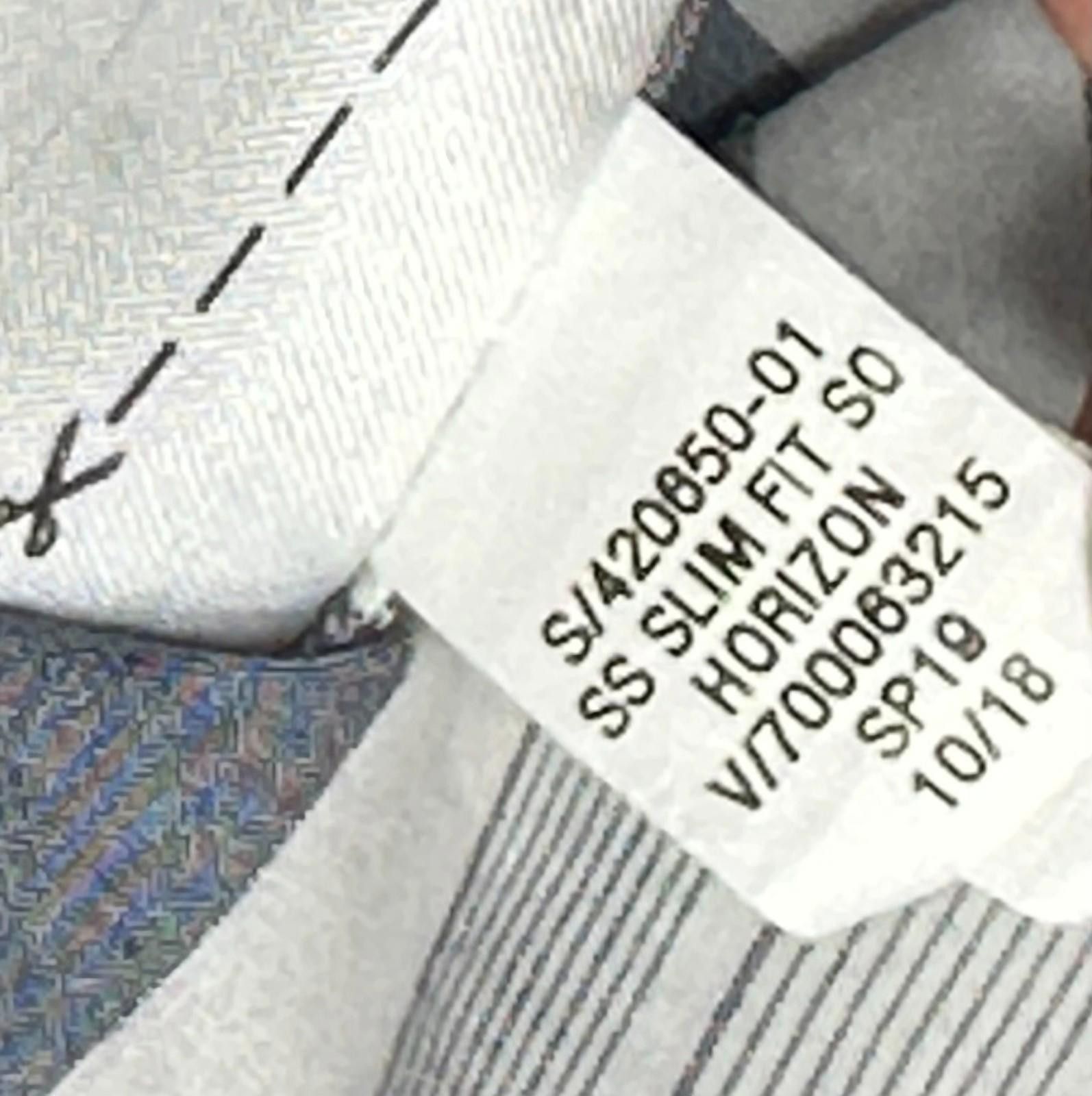Banana Republic Banana Republic Stretch Soft Wash Slim Button Up Gray Mens M Size US M / EU 48-50 / 2 - 7 Thumbnail
