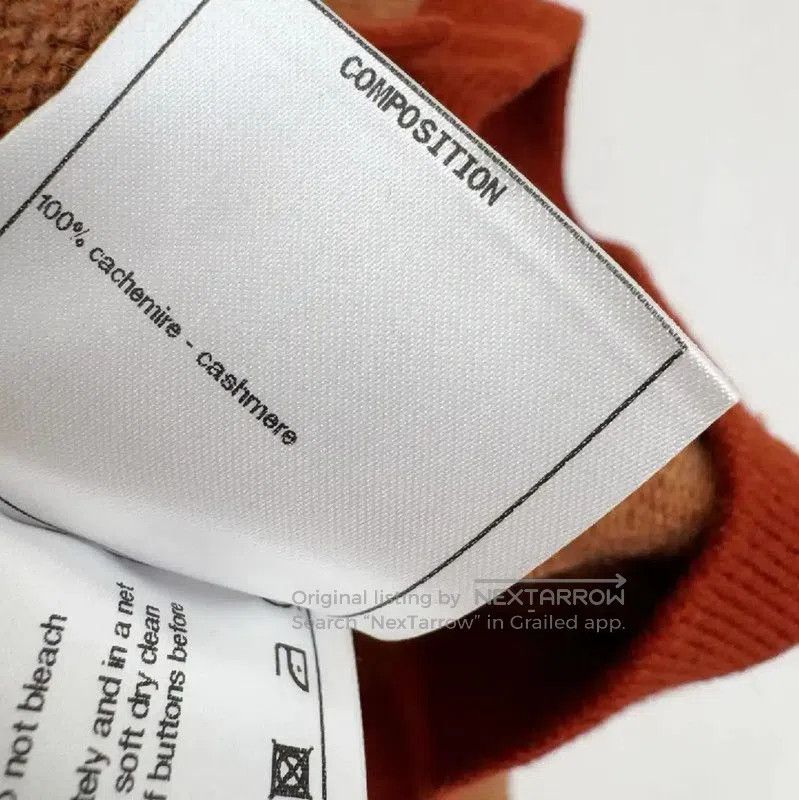 Chanel Chanel Multicolor Cashmere Cardigan for Women . Size L / US 10 / IT 46 - 7 Thumbnail