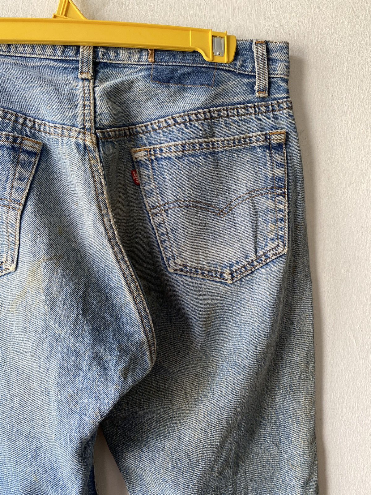 Levi's Vintage 90s Levi’s 501 Rusty Denim Size US 31 - 15 Thumbnail