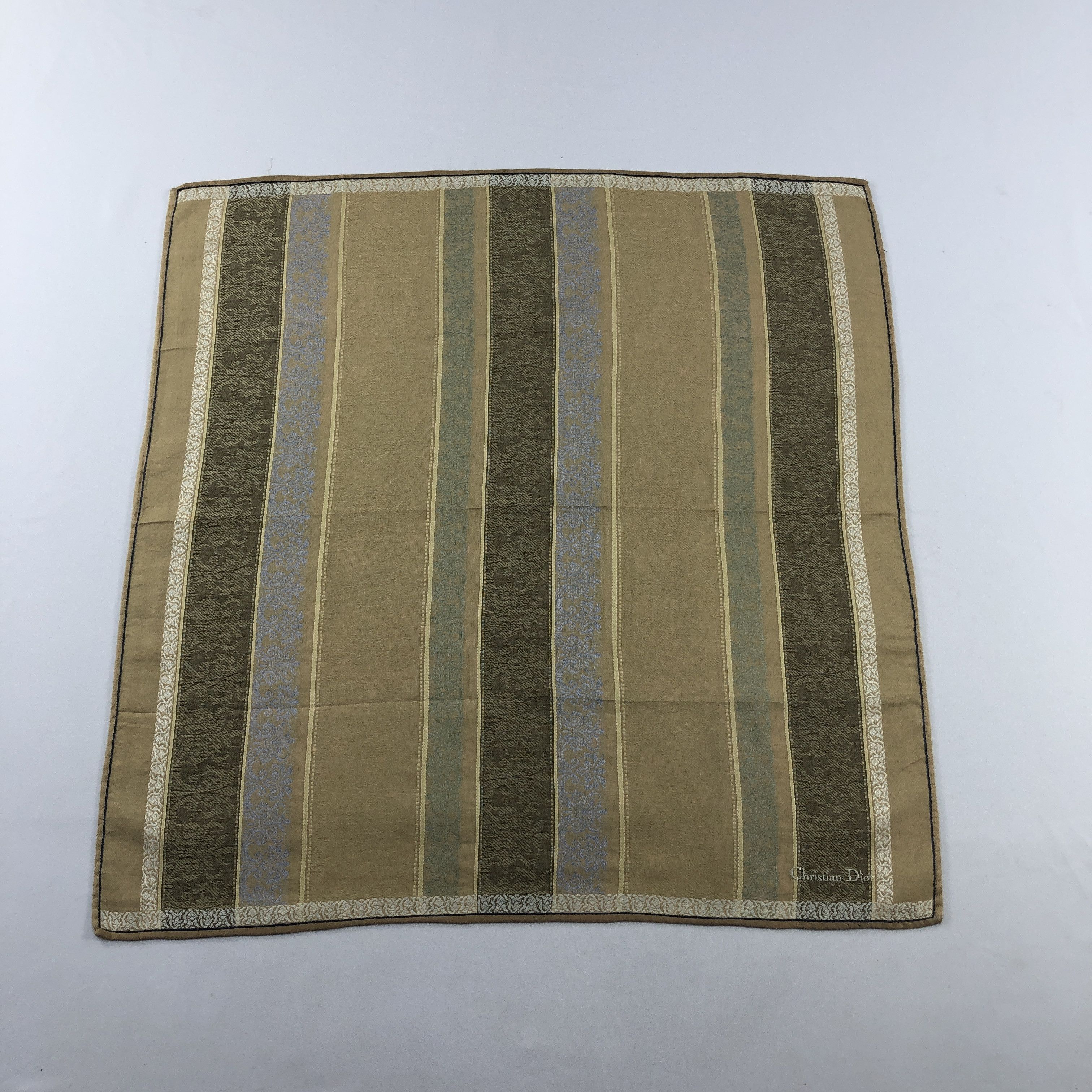 Christian Dior Monsieur Christian Dior Handkerchief Neckerchief Bandana H3071 Size ONE SIZE - 1 Thumbnail