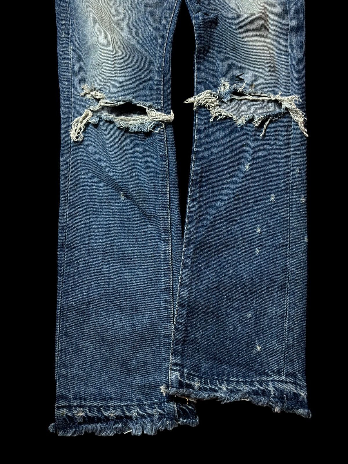 Undercover Undercover But Beautiful 58 Distressed Patchwork Denim Size US 30 / EU 46 - 5 Thumbnail