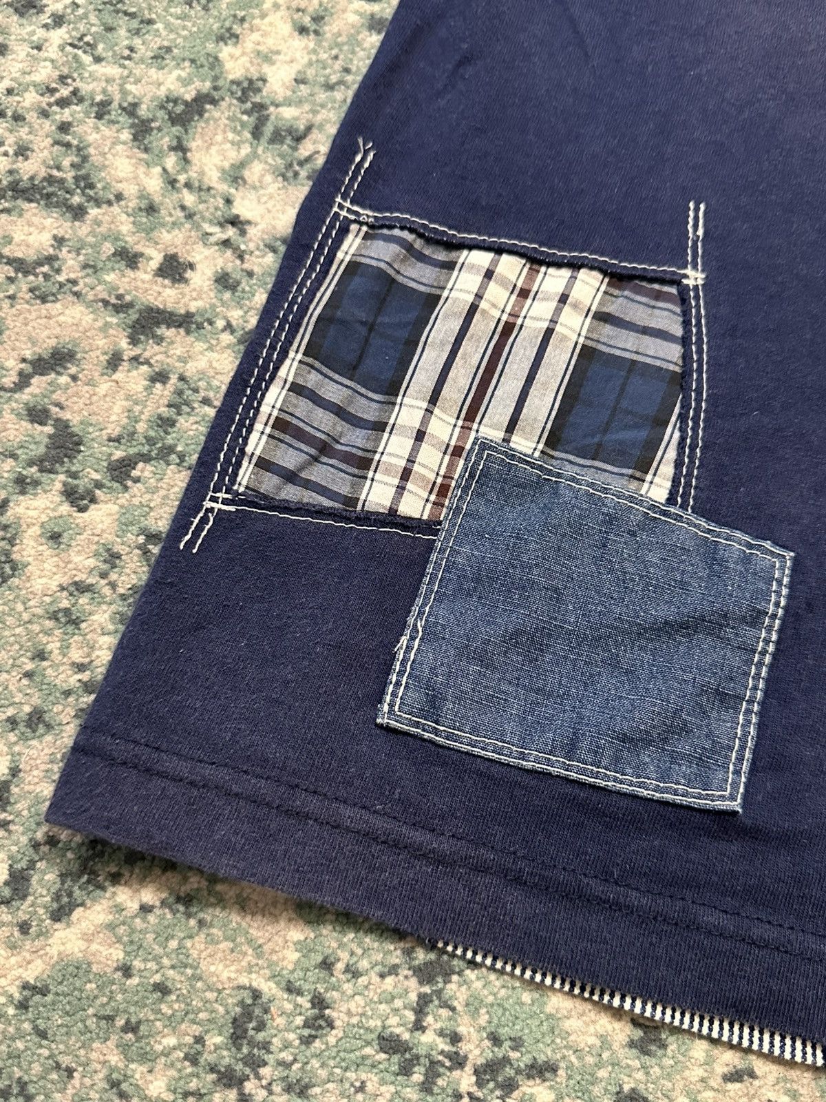 SS12 Comme des Garçons x Junya Watanabe Denim Patchwork
