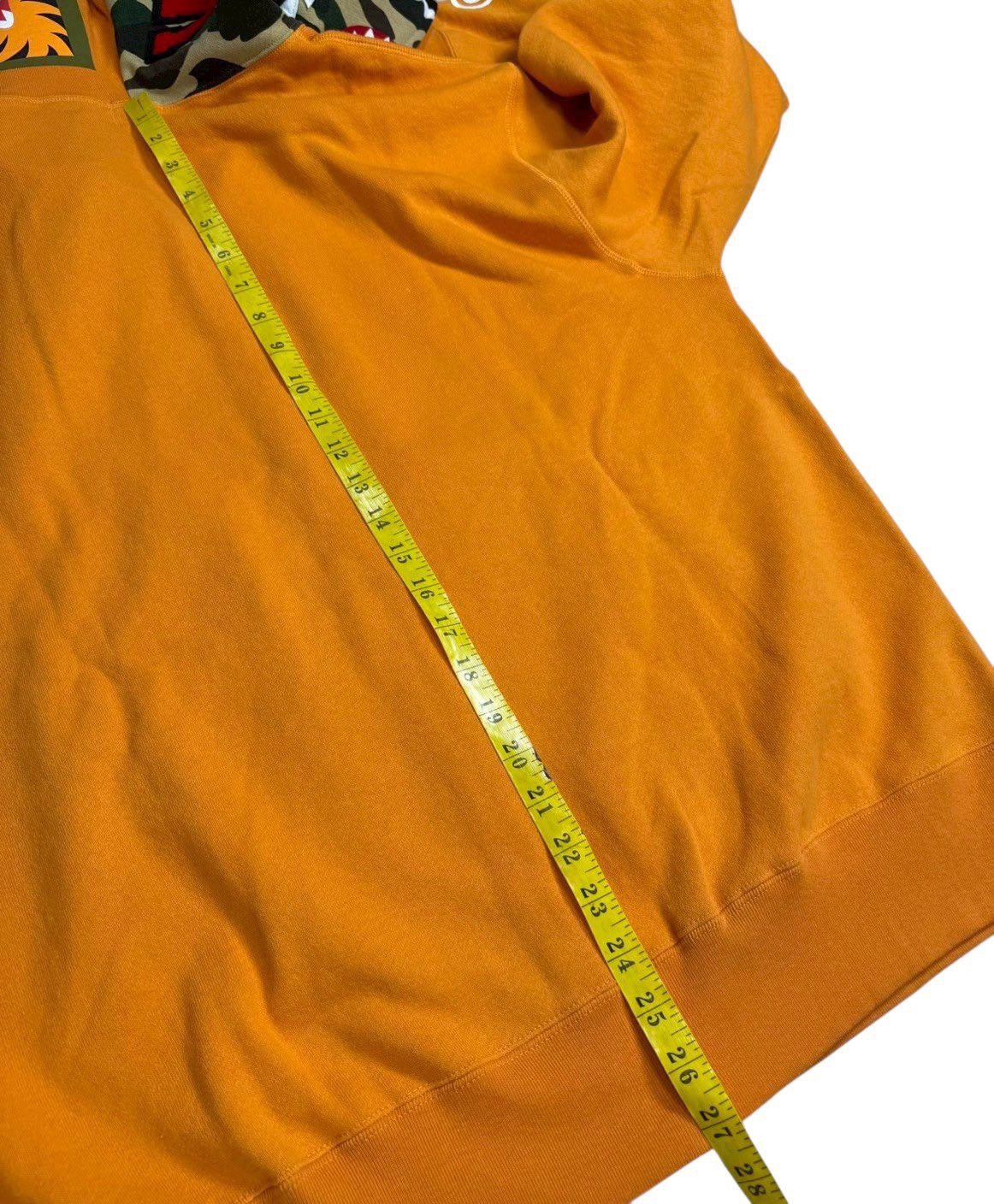 Bape BAPE Shark Full Zip Hoodie Orange Size US L / EU 52-54 / 3 - 6 Thumbnail
