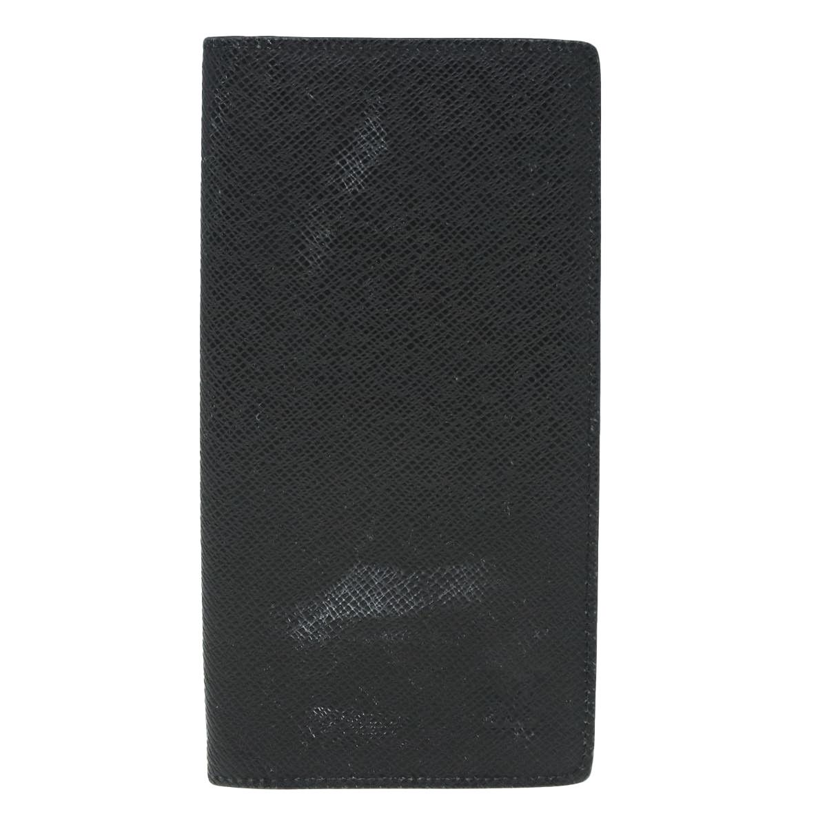 Louis Vuitton Brazza Black Leather Wallet (Pre-Owned) Size ONE SIZE - 1 Thumbnail