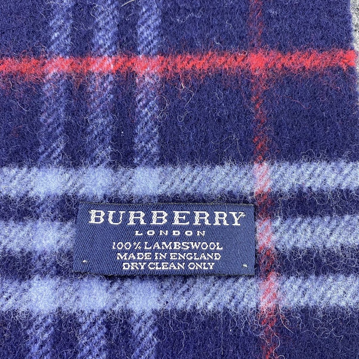 Burberry Burberry Lambswool Muffler / Scarf / Neckwear-T1466 Size ONE SIZE - 5 Thumbnail