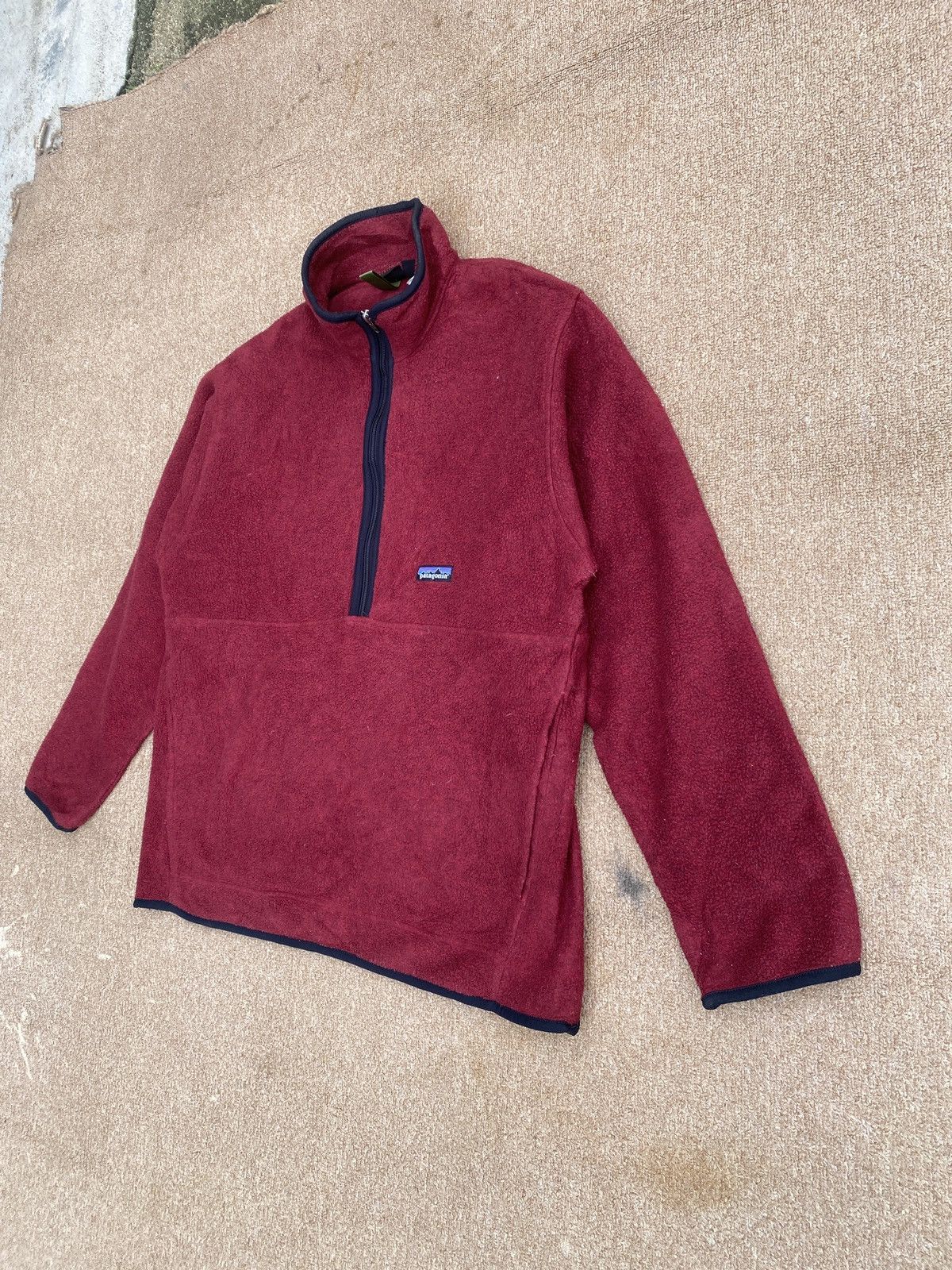 Patagonia Vintage patagonia cynchilla half zipper sweatshirt Size US L / EU 52-54 / 3 - 3 Thumbnail
