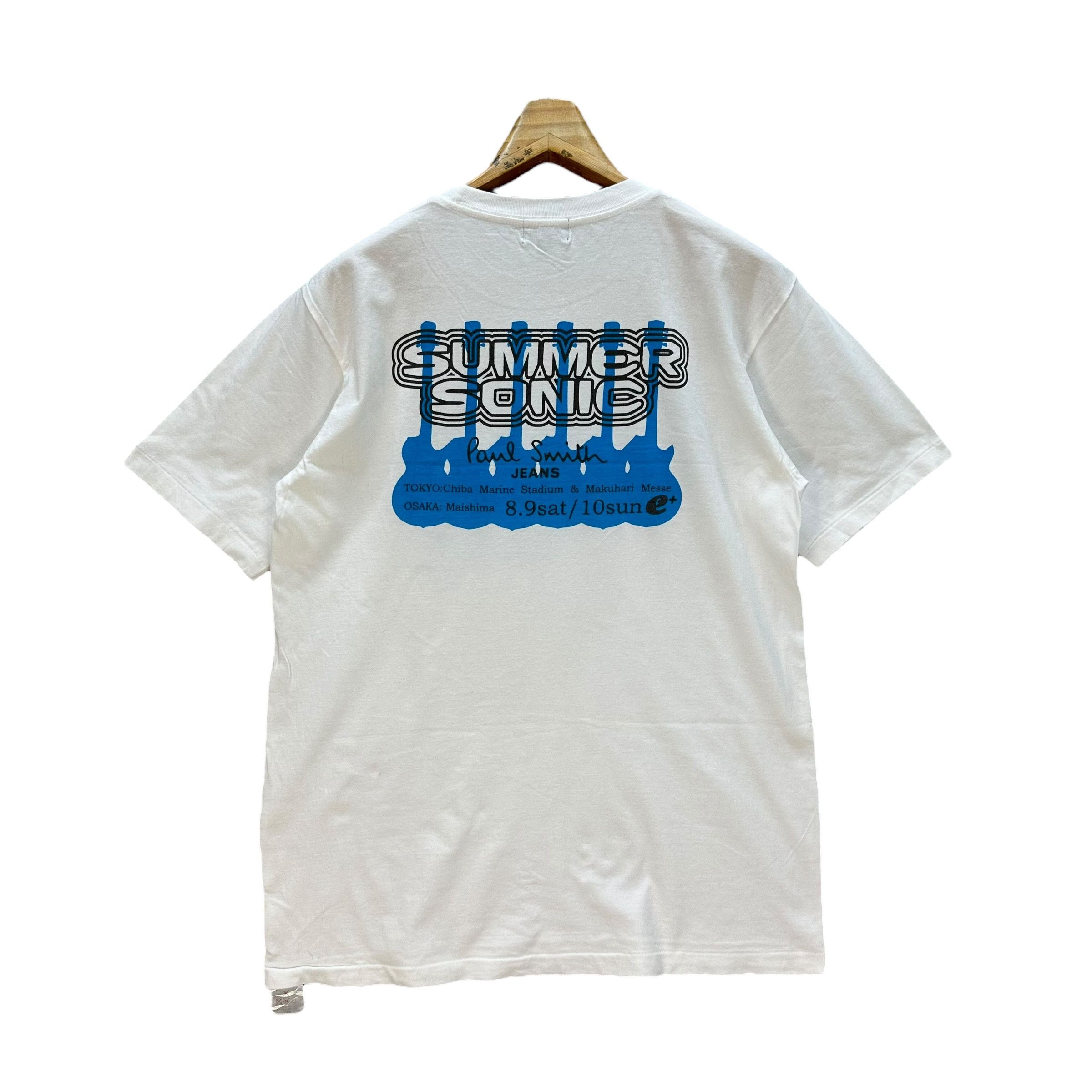 Paul Smith PAUL SMITH SUMMER SONIC SOUND 2008 TEES #9098-56 Size US L / EU 52-54 / 3 - 13 Thumbnail