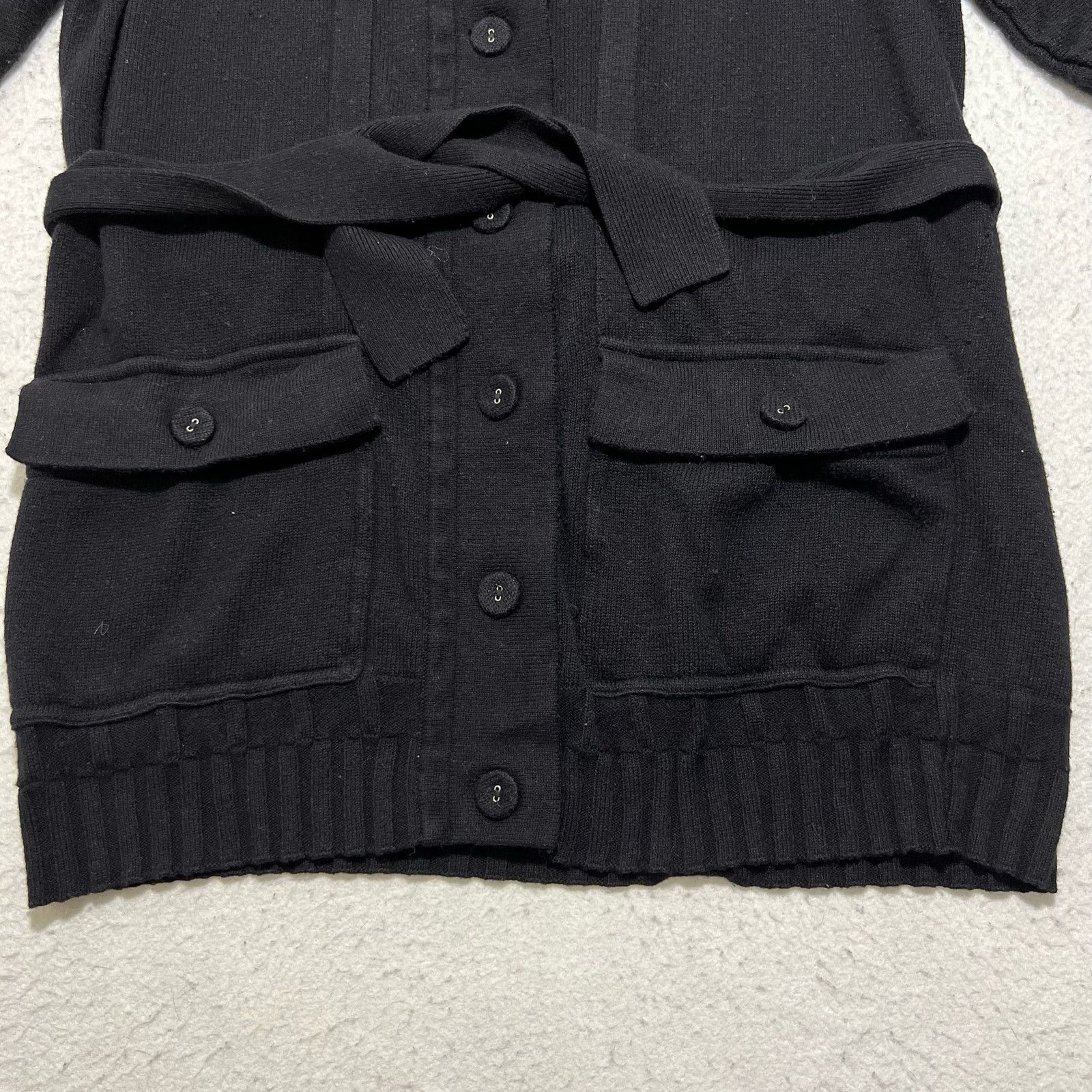 Chicos Soma Intimates Button Down Cardigan Tie Front Sweater Size S / US 4 / IT 40 - 6 Thumbnail