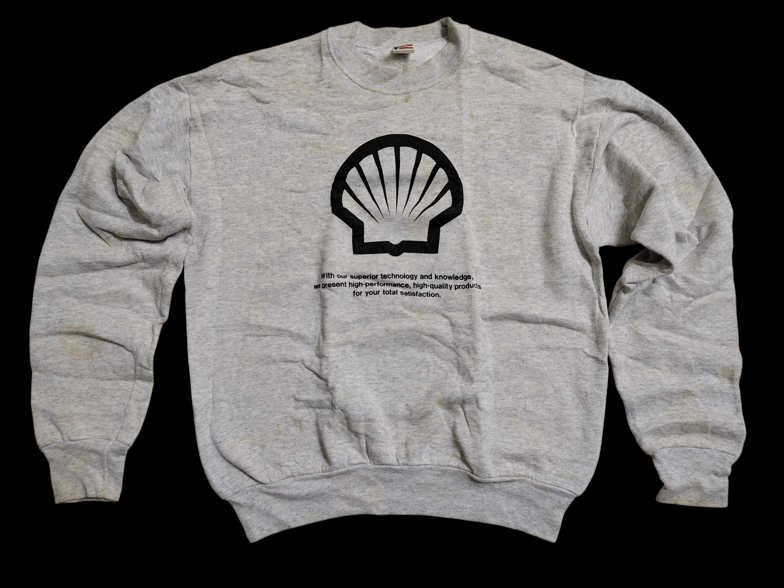 Fruit Of The Loom Vintage Shell Sweatshirt (Fruit of the Loom Made in USA) Size US L / EU 52-54 / 3 - 1 Thumbnail