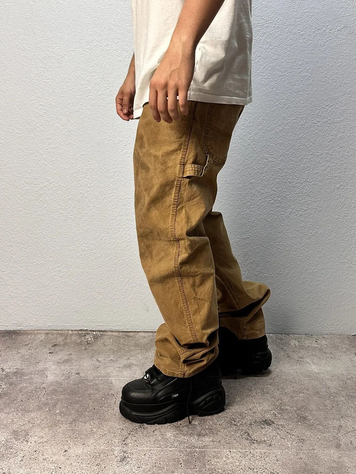 Dickies 👉 Vintage Cargo Pants Baggy Dickies Carhartt Y2K Style Size US 34 / EU 50 - 10 Thumbnail