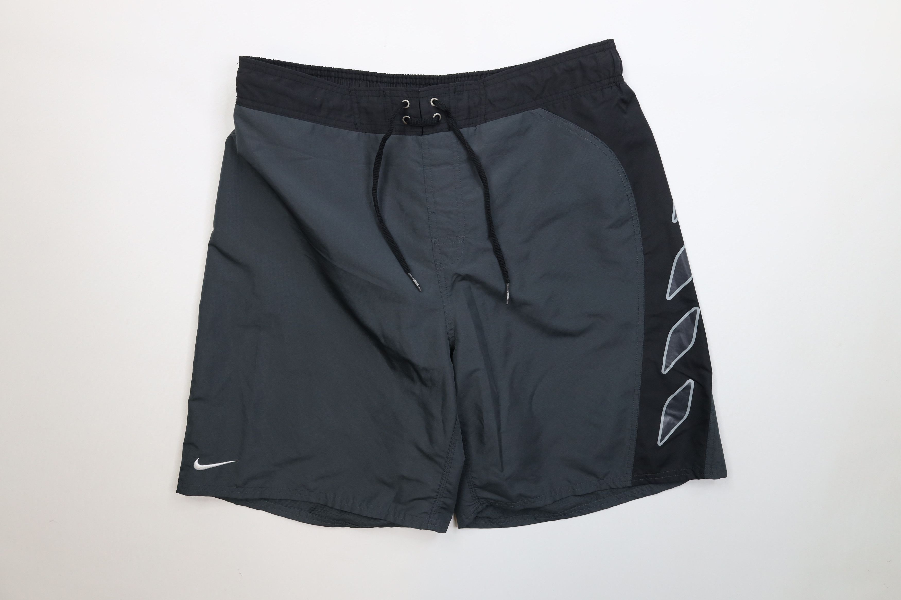 Nike Vintage Y2K Nike Mini Swoosh Lined Board Shorts Swim Trunks Size US 36 / EU 52 - 1 Thumbnail