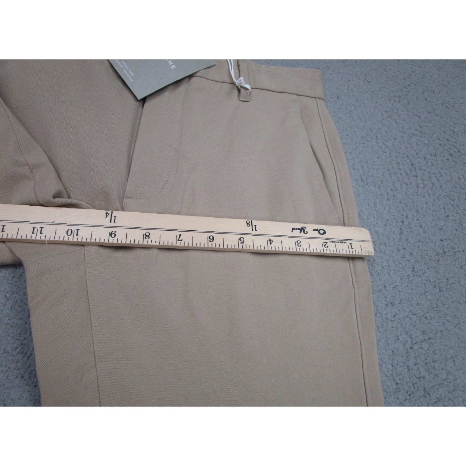 Everlane Everlane Uniform Chino Pants Mens 29x34 Beige Slim Fit School Academia Preppy Chino Pants Mens Beige Slim Fit 29x34 Size US 29 - 5 Thumbnail