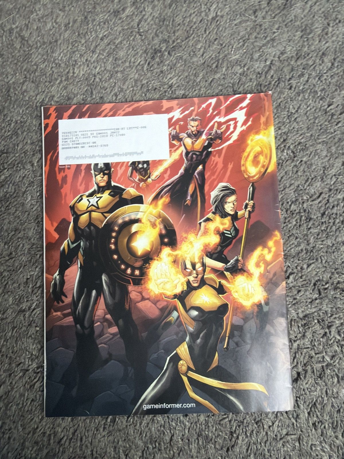 Marvel Comics Game Informer Volume XXXI Number 8 Issue 339 Size ONE SIZE - 2 Thumbnail