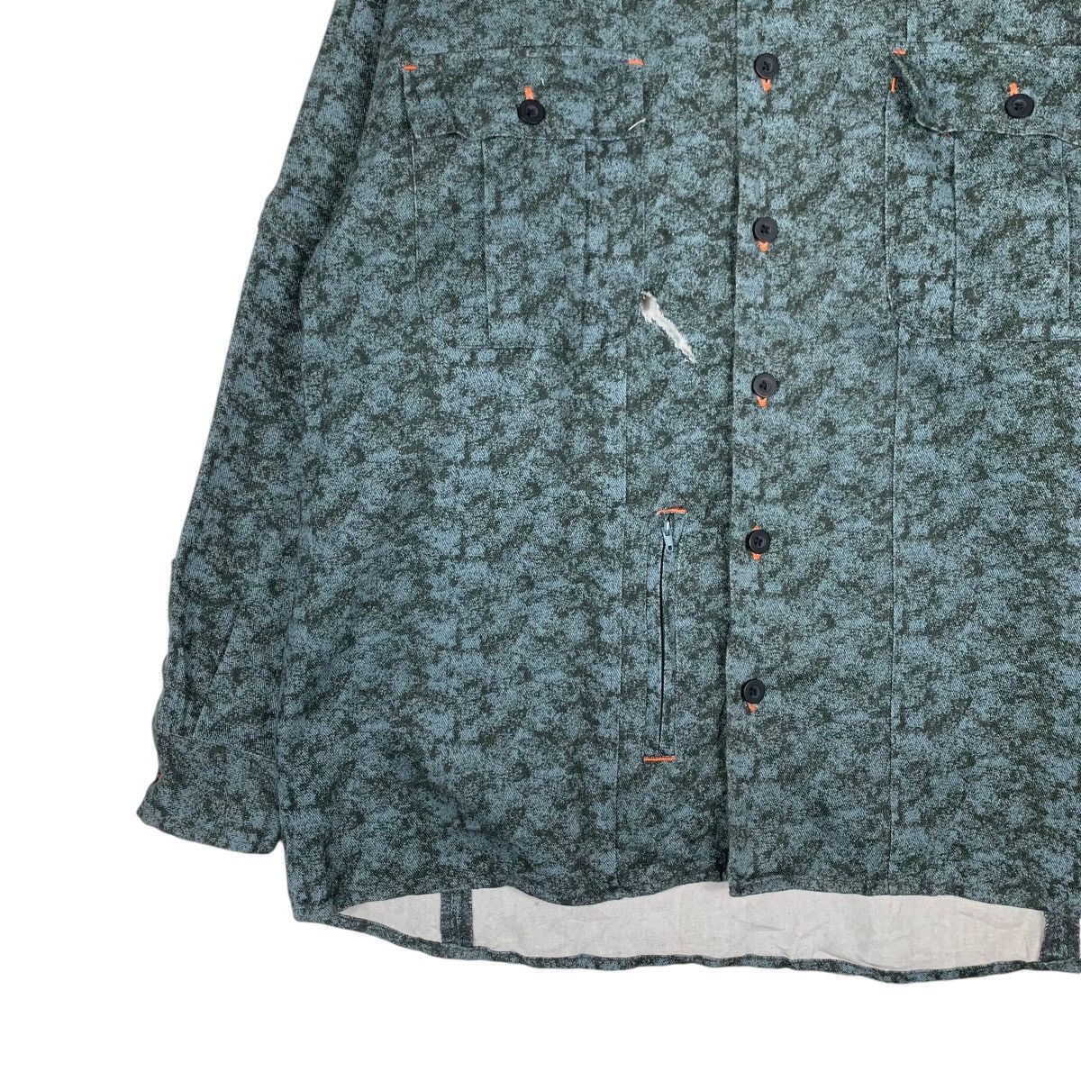 Japanese Brand MICHIKO LONDON Oversized Flannel Shirt Jacket #1375-C62 Size US M / EU 48-50 / 2 - 3 Thumbnail