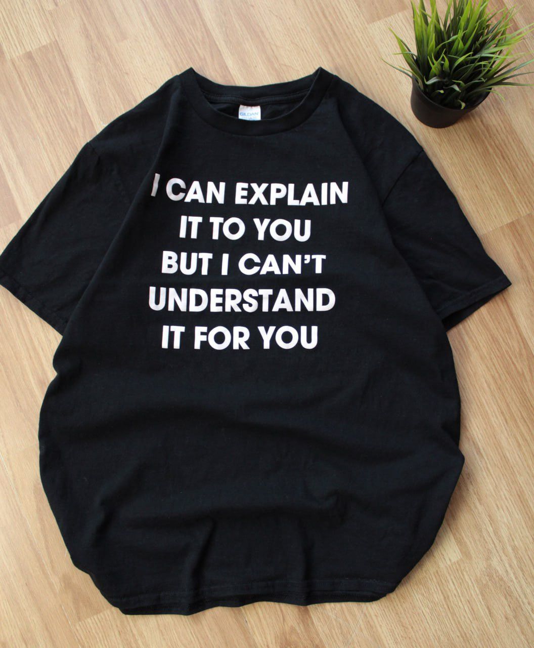 Vintage 🔥 Vintage Funny Humor Idiot Stupid Explain Adult Y2K Shirt Size US L / EU 52-54 / 3 - 1 Thumbnail