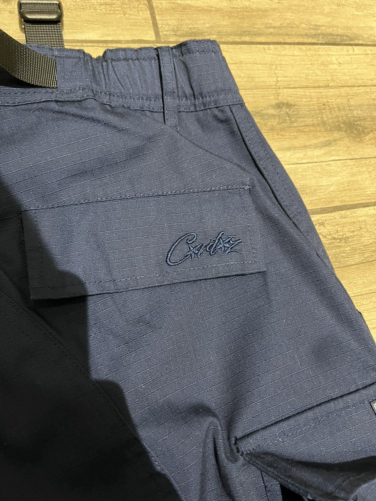 Corteiz Corteiz Guerillaz Cargo Pants Blue Medium Mystery Cargo Size US 32 / EU 48 - 7 Thumbnail