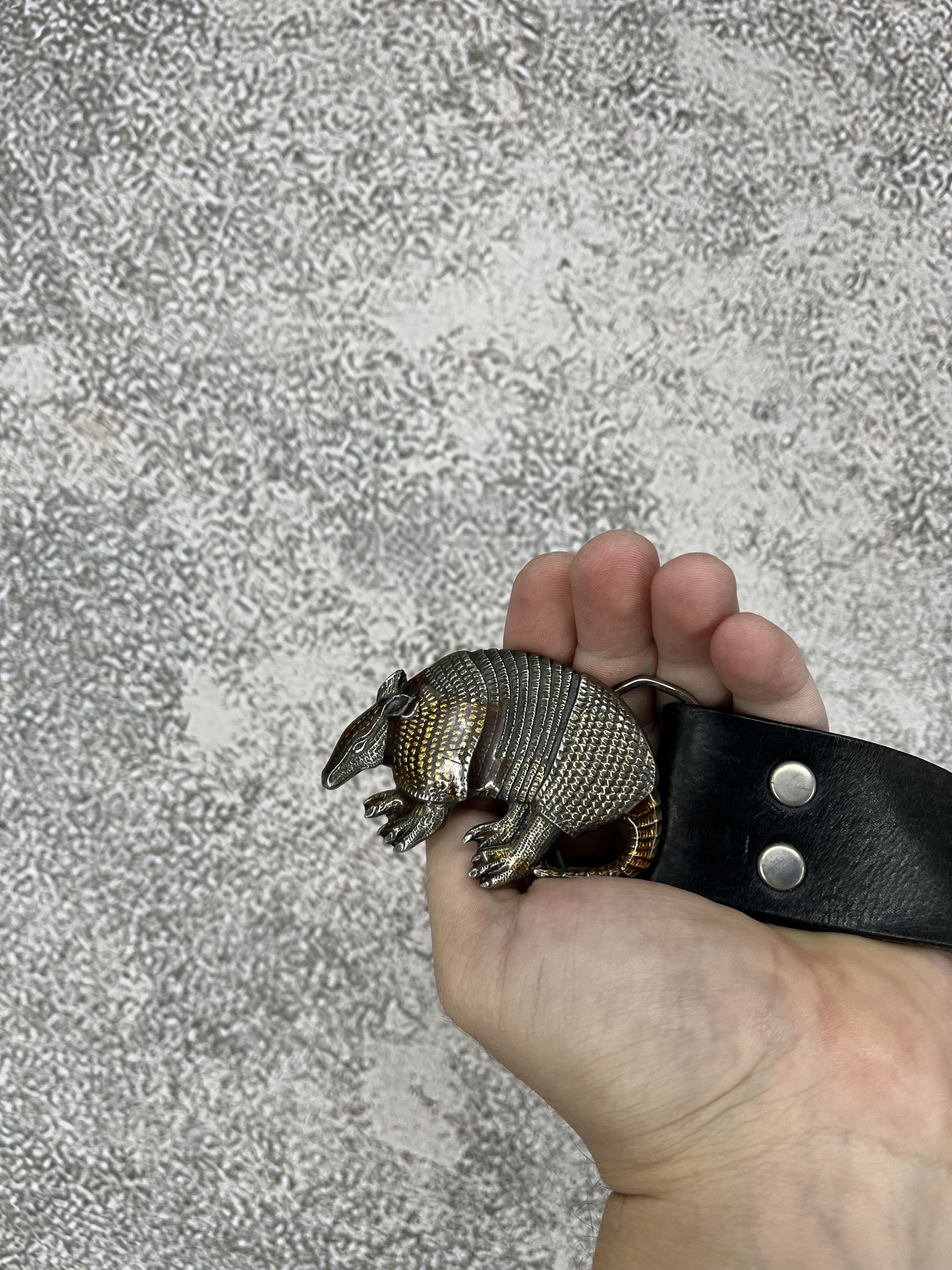 Vintage The Great American Buckle Vintage Co. Belt copyright 1981 Size ONE SIZE - 2 Thumbnail