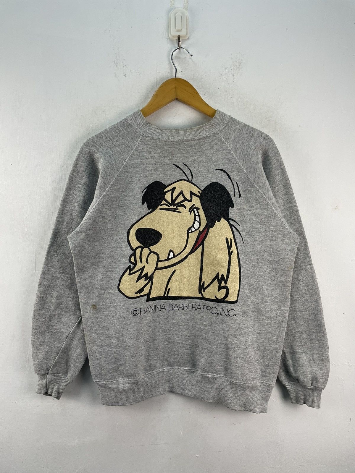 Cartoon Network × Hanes Vintage 90s Hanna Barbera Sweatshirt The Flintstones Size US M / EU 48-50 / 2 - 1 Thumbnail