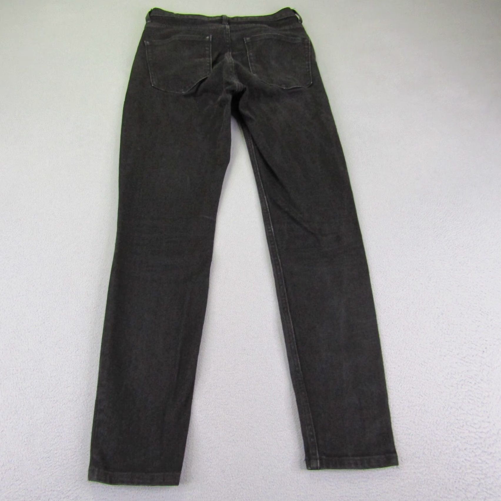 Everlane Everlane Jeans Womens 27 Black Denim Skinny Fit Regular Cotton Blend Flex Pants Size 27" / US 4 / IT 40 - 5 Thumbnail