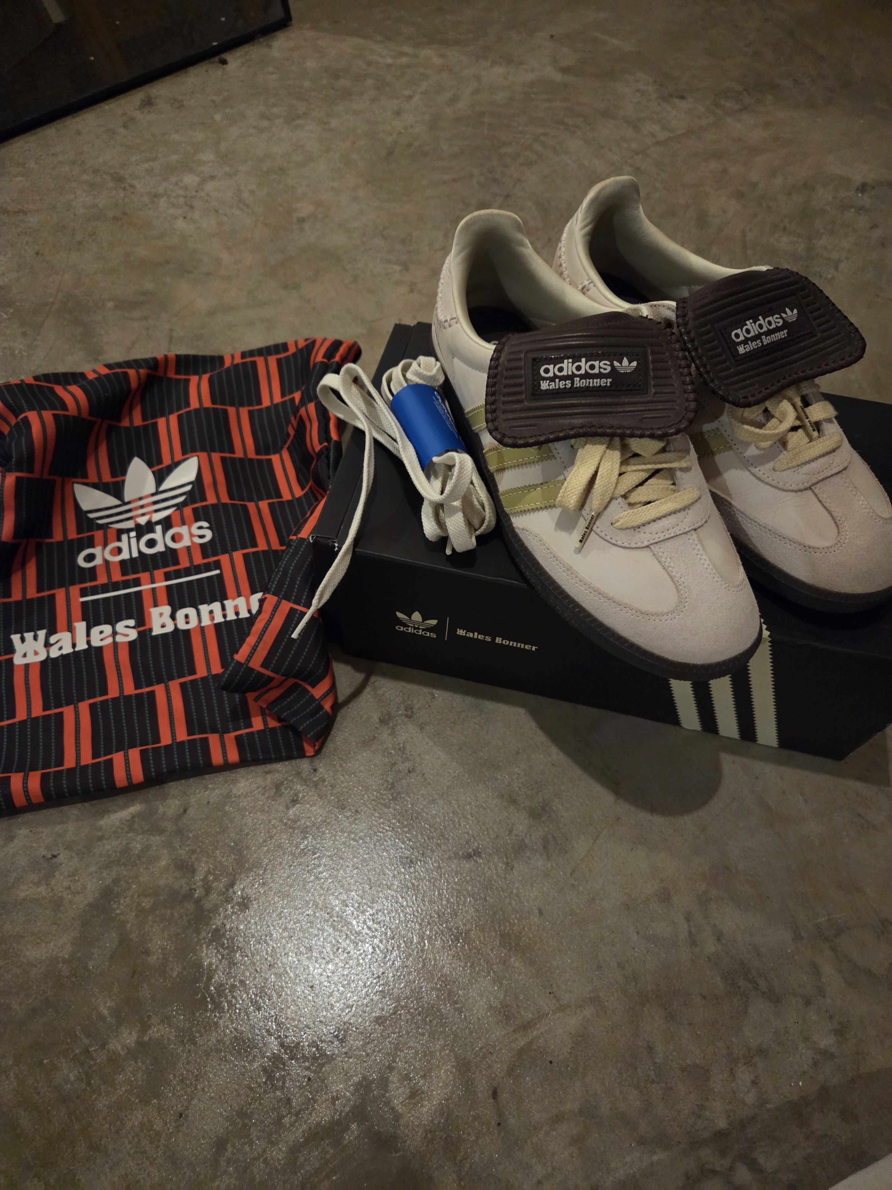 Adidas × Wales Bonner Wales bonner samba ecru tint yellow Size US 10 / EU 43 - 1 Thumbnail