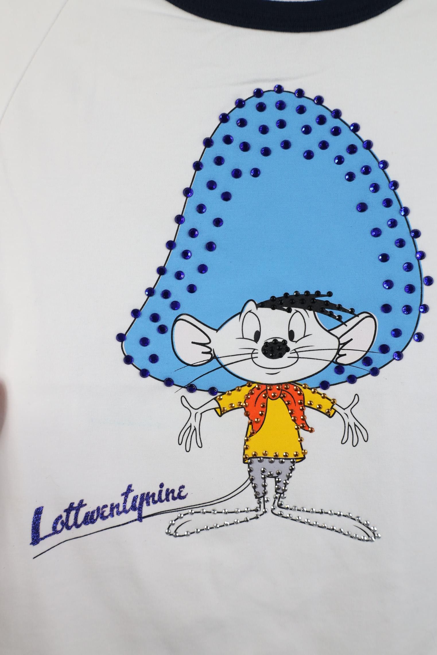 Vintage Deadstock Vintage Lot 29 Looney Tunes Gonzales T-Shirt Size L / US 10 / IT 46 - 4 Thumbnail