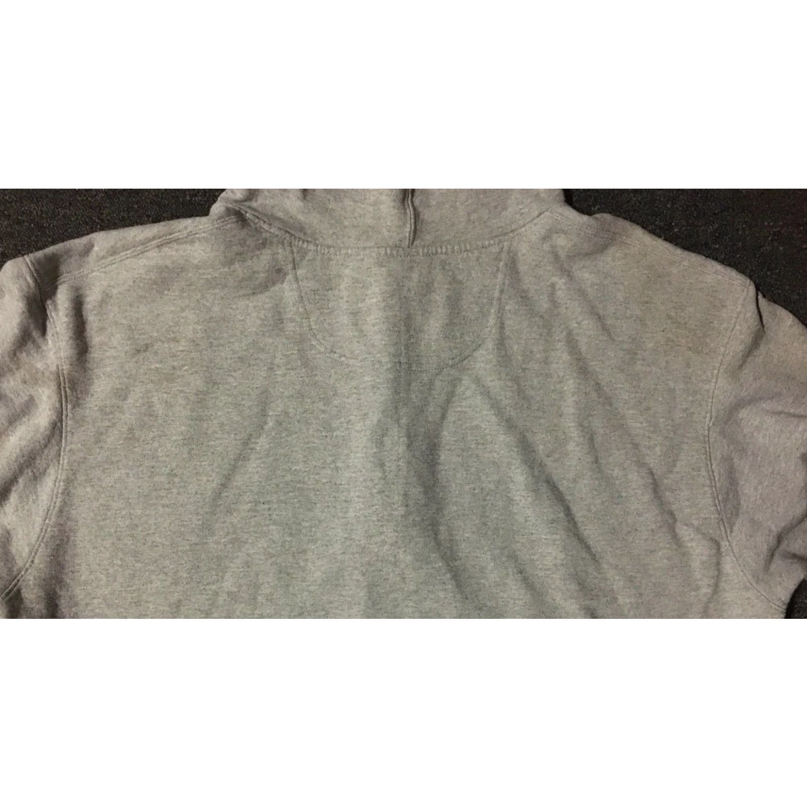 Champion VINTAGE Champion Hoodie XL Gray Distressed Faded Zip Shirt Track Grunge Punk Surf Skate 90s Mens Size US XL / EU 56 / 4 - 7 Thumbnail