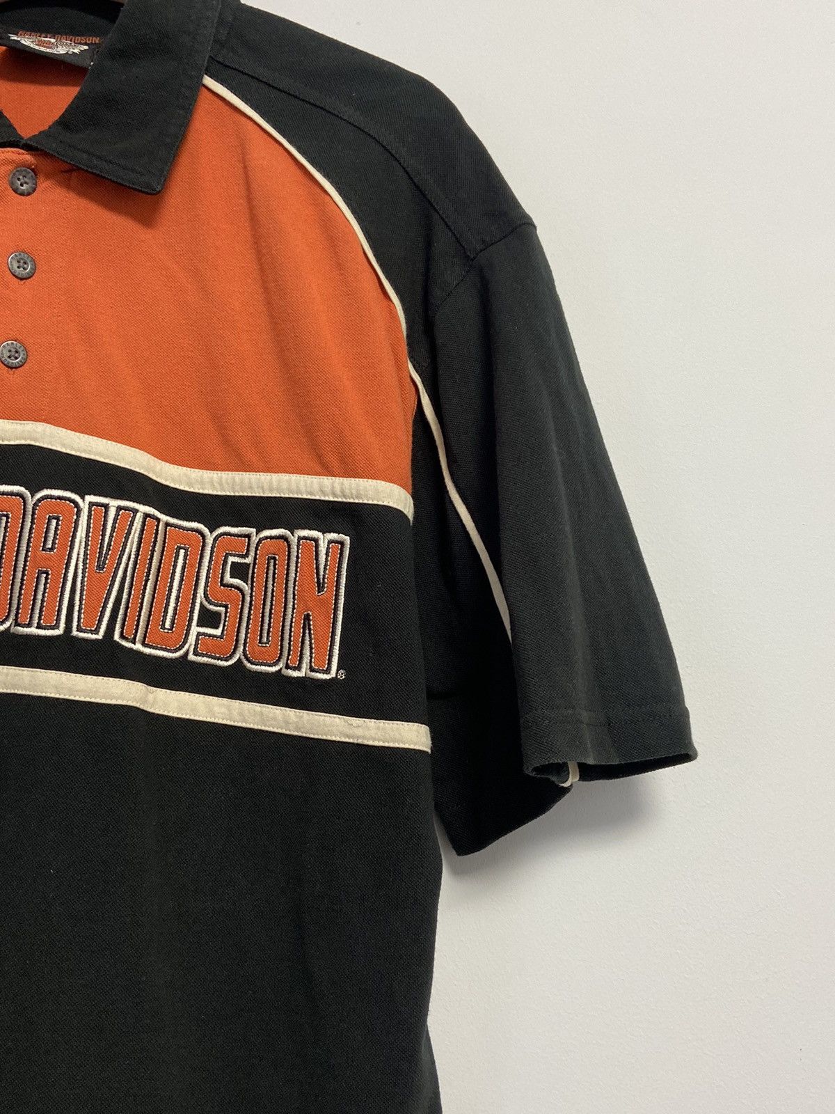 Vintage Vintage Harley Davidson T Shirt Polo Size US M / EU 48-50 / 2 - 7 Thumbnail