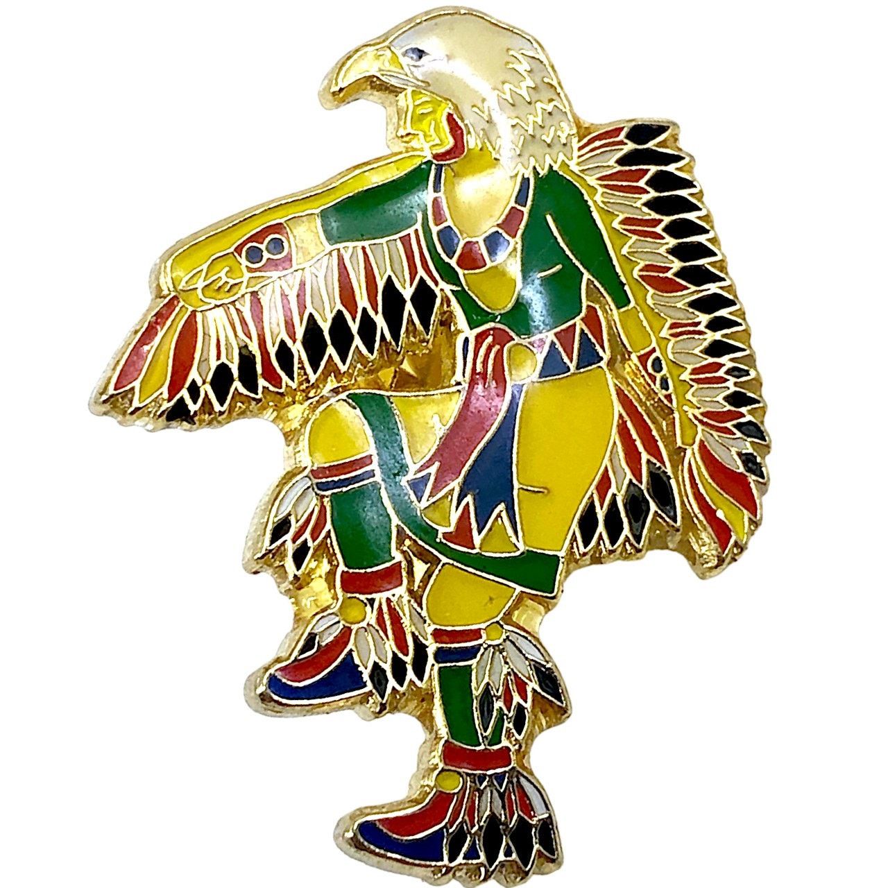 Other Native American Tribal Ceremony Eagle Pin Size ONE SIZE - 1 Thumbnail