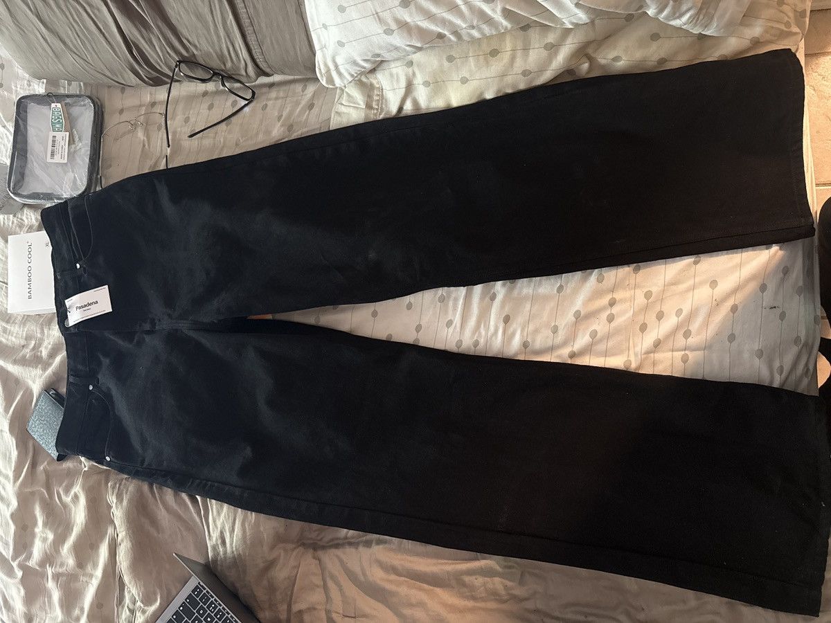 Pool House New York Pasadena Dad Jeans | Straight-Leg | Cone Denim Size US 38 / EU 54 - 5 Thumbnail