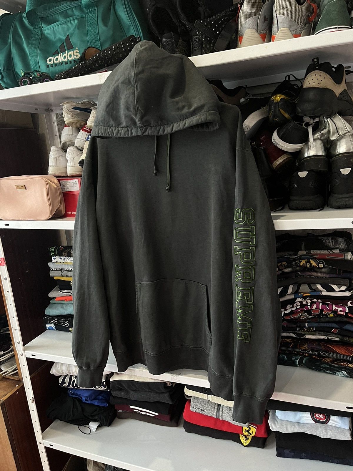 Supreme Vintage Supreme Big logo Hoodie Rare Y2K Size US XL / EU 56 / 4 - 1 Thumbnail