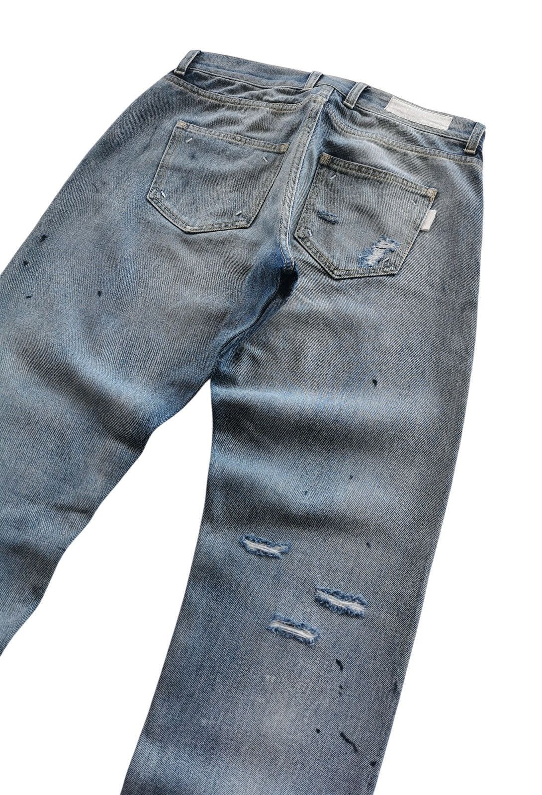 Ih Nom Uh Nit Ih Nom Uh Nit Distressed Denim Jeans Style Saint Laurent Size US 31 - 2 Thumbnail