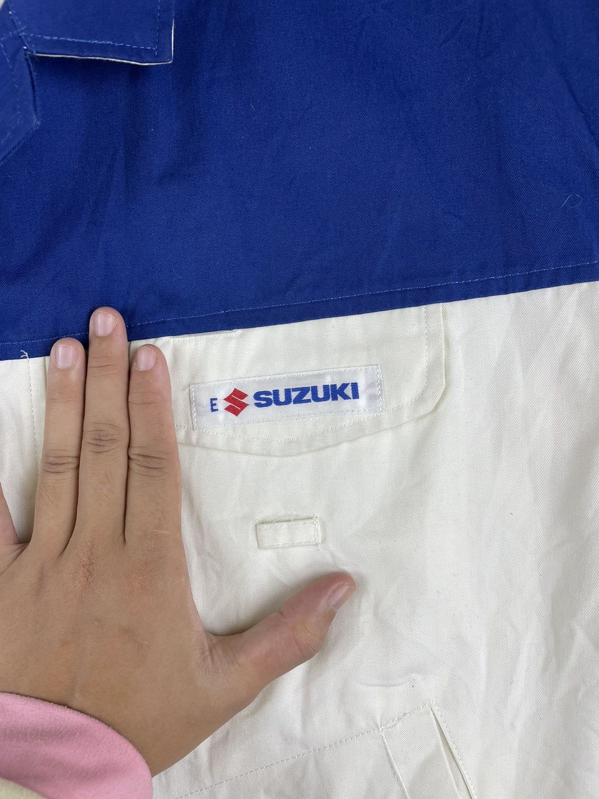 Vintage Vintage SUZUKI Japanese Racing Moto Workwear Jacket Size US M / EU 48-50 / 2 - 6 Thumbnail