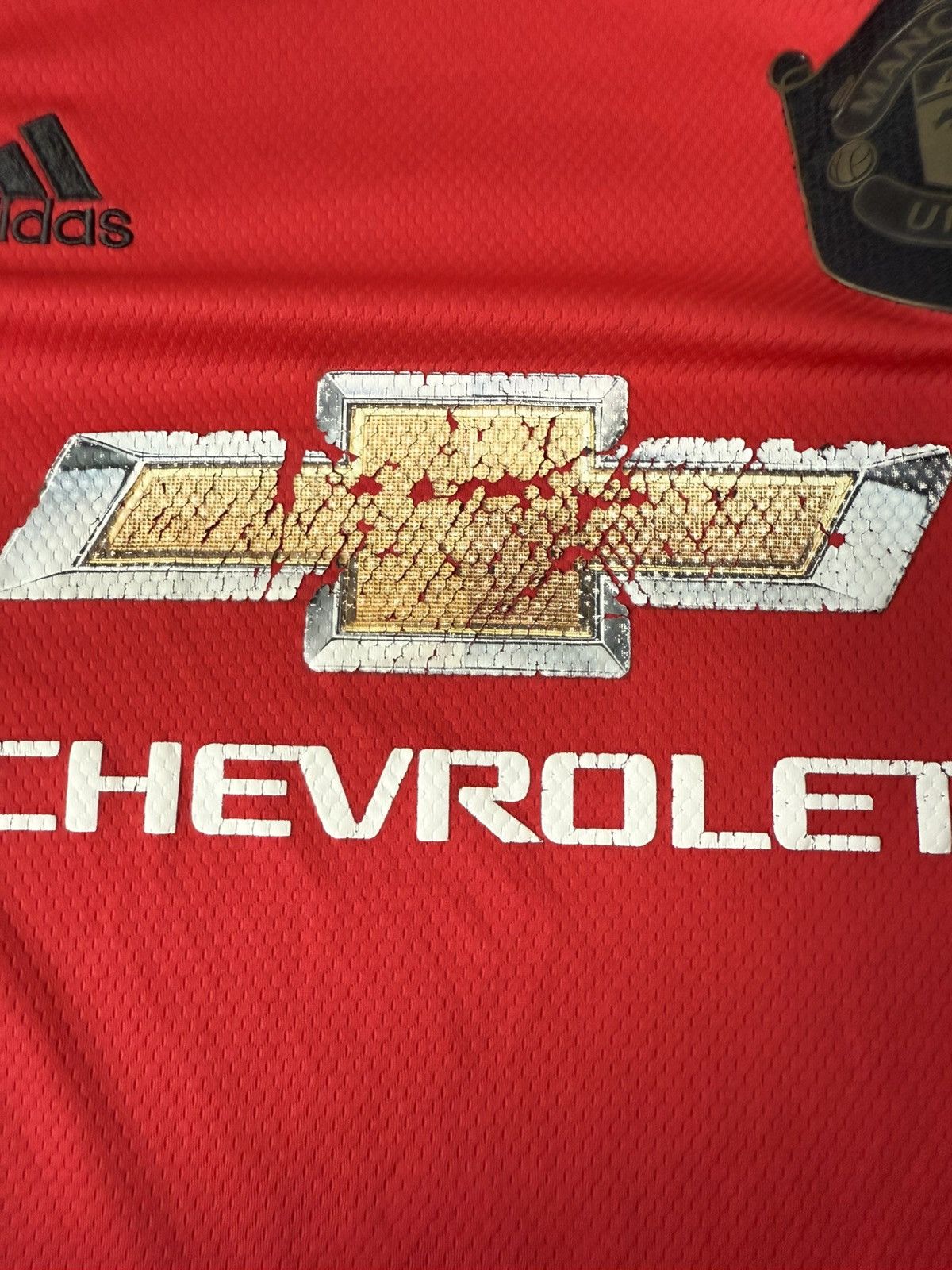 Adidas Y2K Adidas Manchester United Football Jersey Size US L / EU 52-54 / 3 - 4 Thumbnail