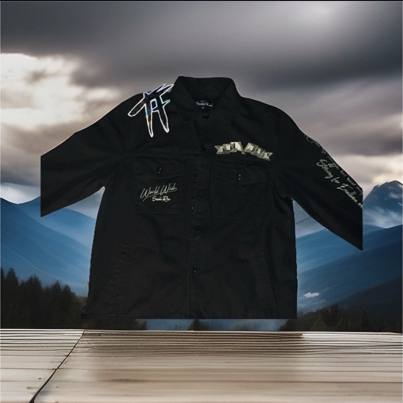 Other *LIMITED EDITION* “WORLD WIDE RECORDS” OUTERWEAR (SIZE M) Size US L / EU 52-54 / 3 - 2 Thumbnail