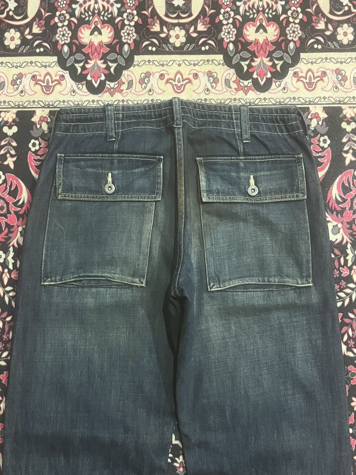 Japanese Brand Vintage Japanese Brand Raw-Tex Fatigue Jeans Pants Size US 30 / EU 46 - 6 Thumbnail