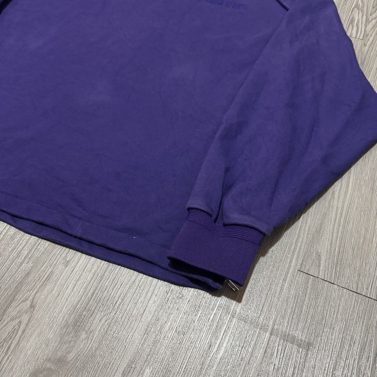 Juun.J Juun.J Sample Purple Hoodie Size US XL / EU 56 / 4 - 3 Thumbnail