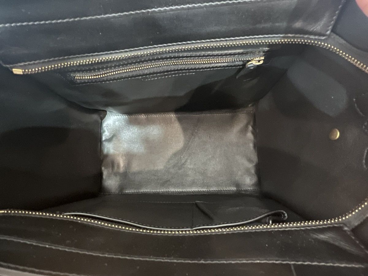 Celine Mini Luggage Leather and Lizard