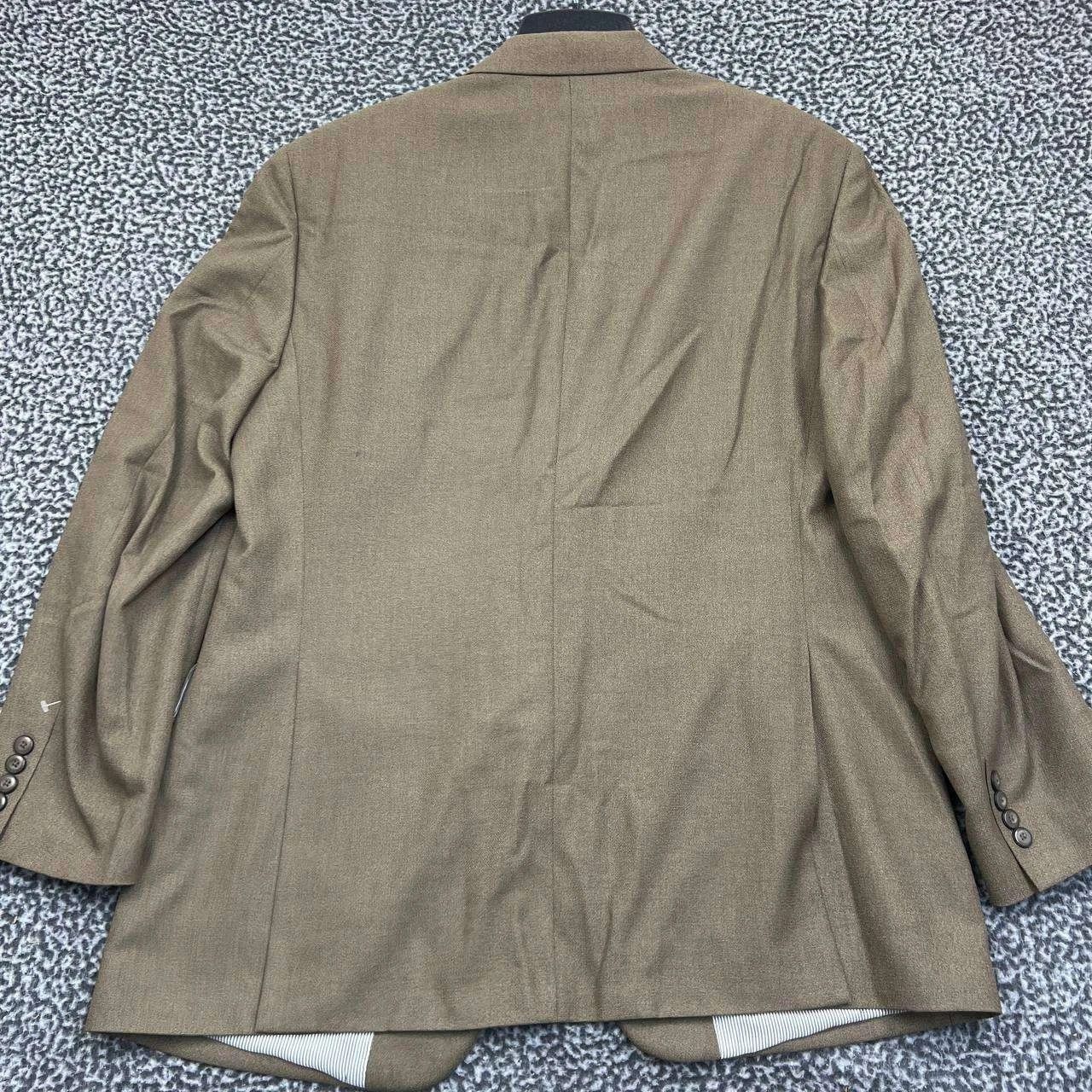Stafford Stafford Essentials Blazer Jacket Men 44R Two Button Size 44R - 2 Thumbnail