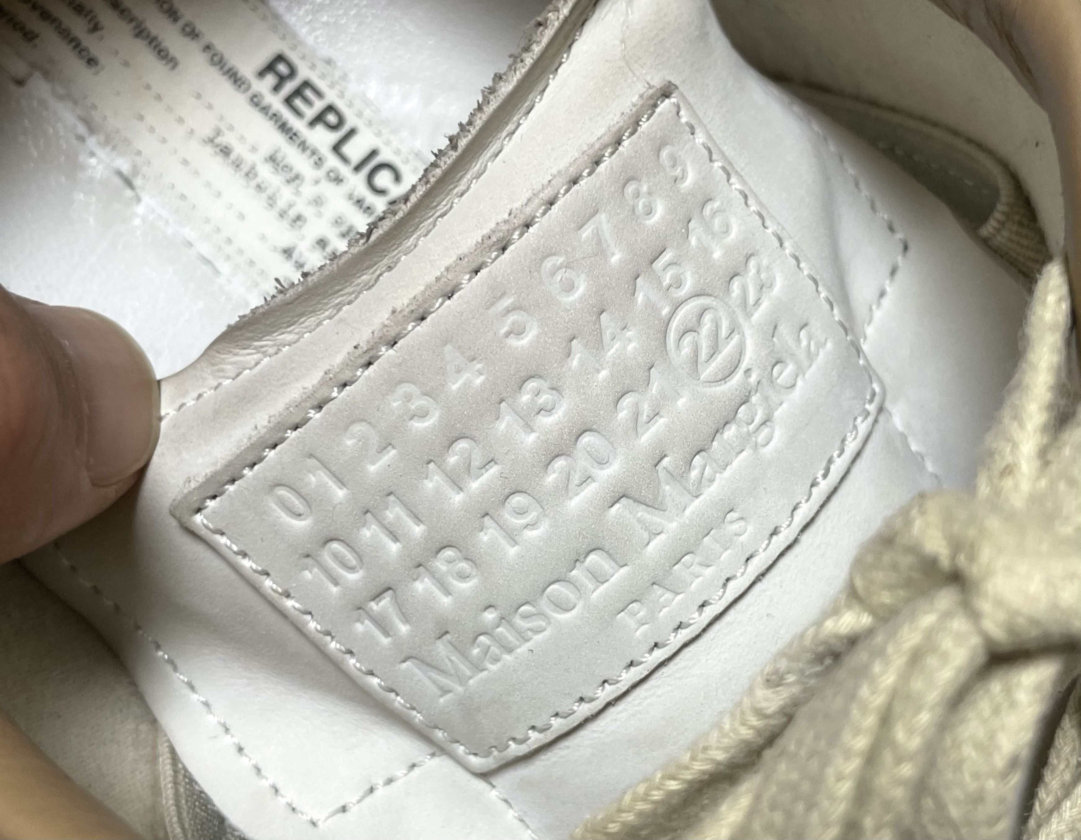 Maison Margiela Maison Margiela GAT (Paint Splatter White) Size US 9.5 / EU 42-43 - 13 Thumbnail