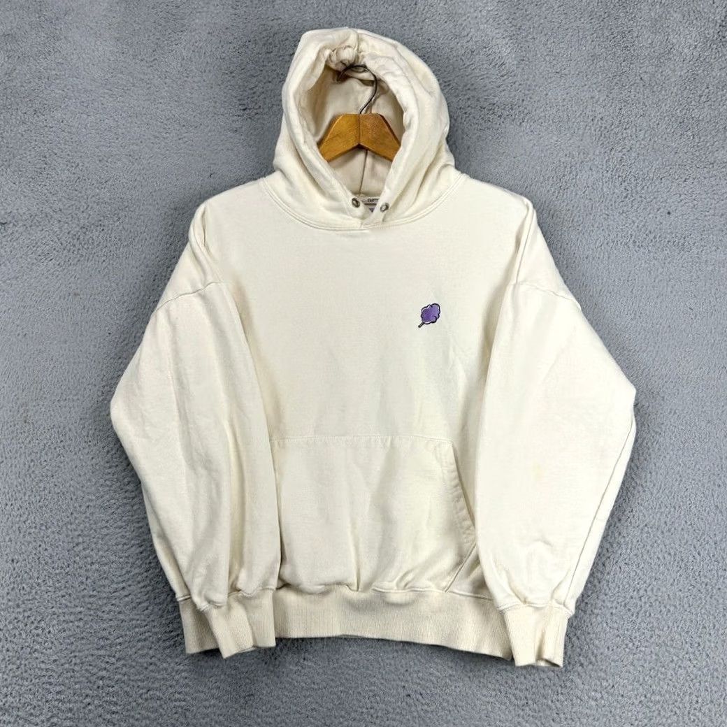Logo 7 Clotty CC Hoodie Sweatshirt Mens Small Beige Pullover Pocket Logo Hoodie Pullover Casual Outdoor Walking Comfort Long Sleeve Size US S / EU 44-46 / 1 - 4 Thumbnail
