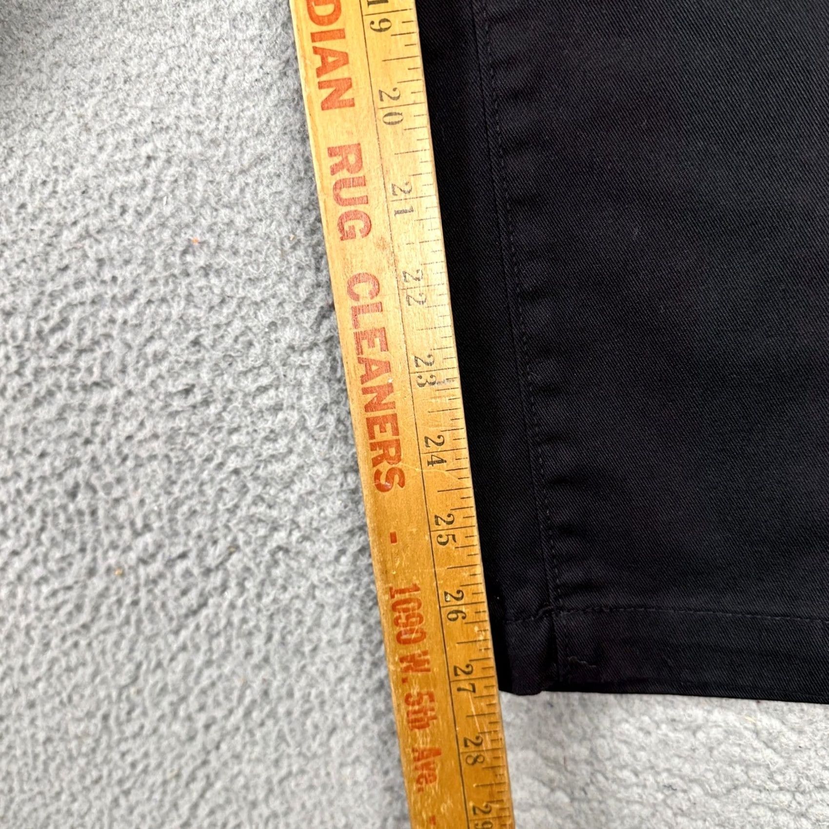 Pacsun Pacsun Womens Chino Pants 29X27 Black Straight Flat Front Casual Pockets Outdoor Pacsun Women Chino Pants Black 29X27 Navy? Size 29" - 7 Thumbnail