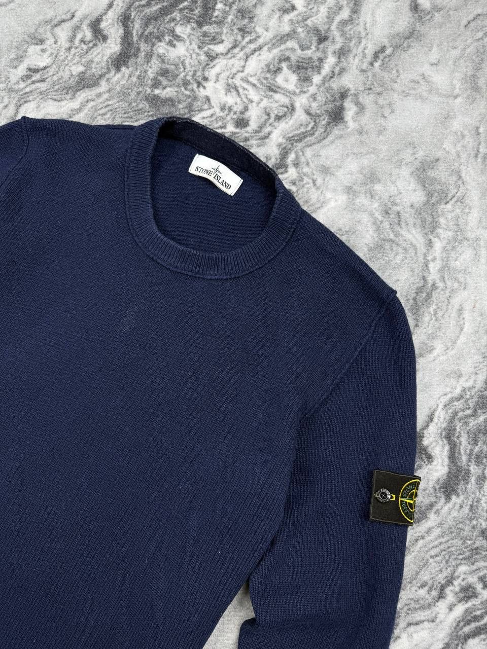 Stone Island Vintage Stone Island Knit Sweater Pullover Wool Size US XL / EU 56 / 4 - 2 Thumbnail