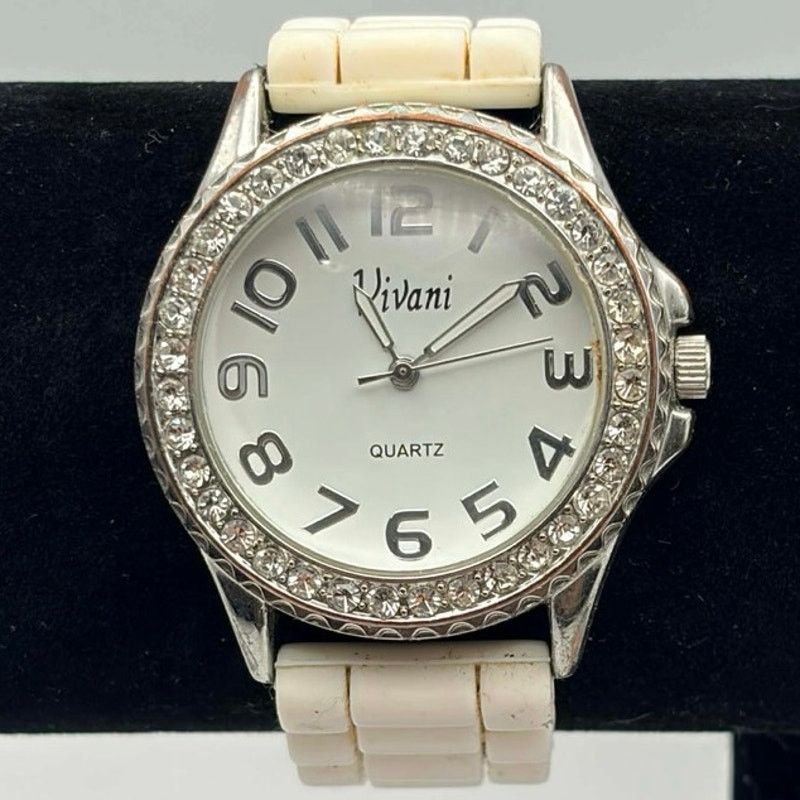 Other White Crystal Vivani Men's Watch Size ONE SIZE - 1 Thumbnail