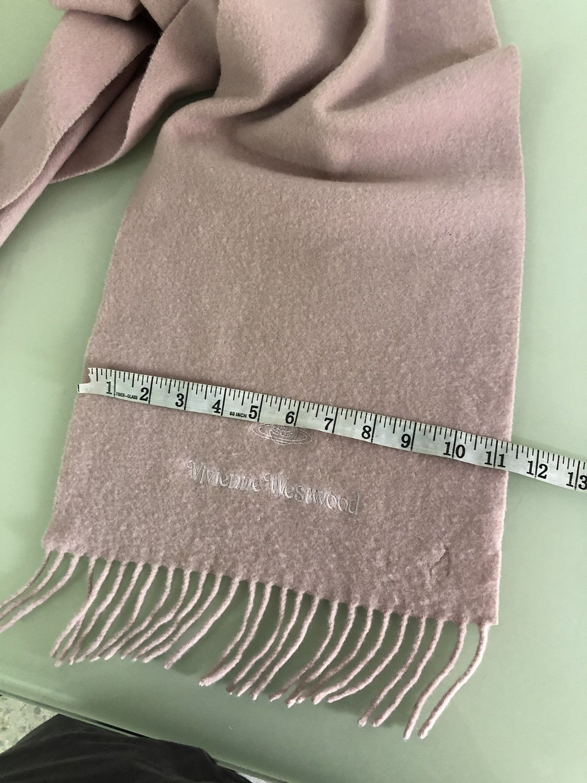 Vivienne Westwood Vivienne Westwood Embroidery Logo Wool Scarf Size ONE SIZE - 13 Thumbnail