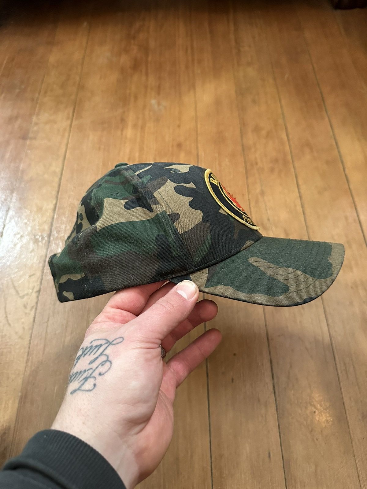 Vintage Vintage Richardson 255 Ruger Camo Snapback Hat Size ONE SIZE - 6 Thumbnail