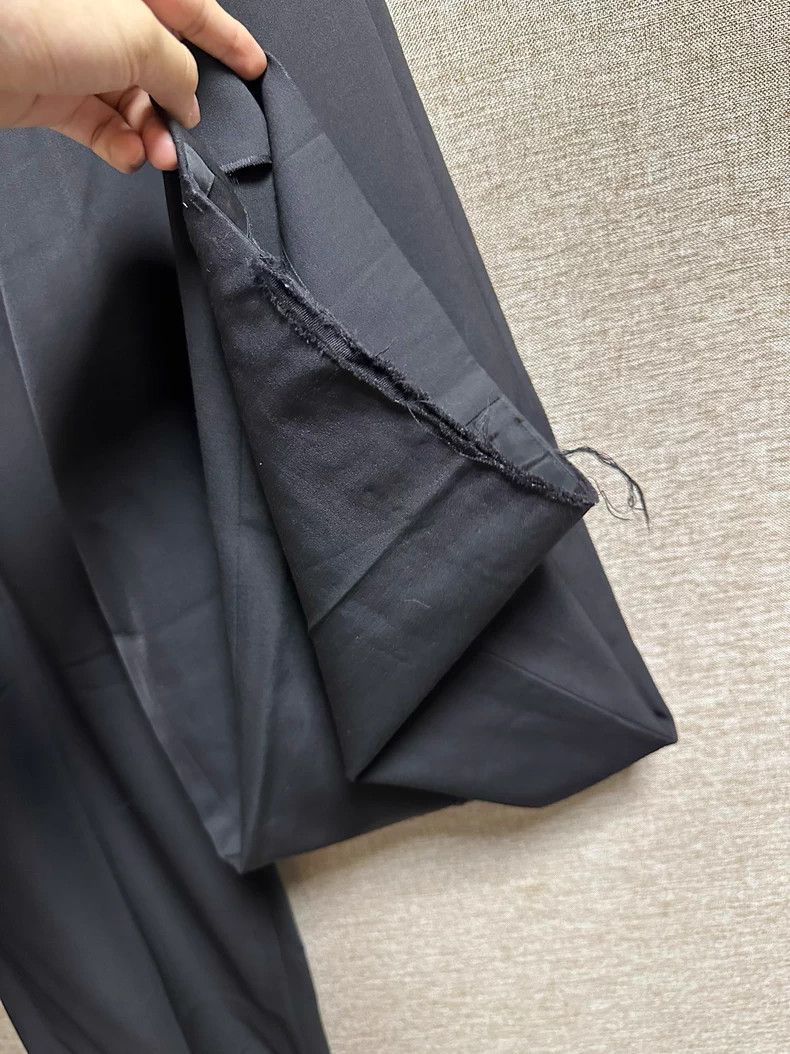 Balenciaga Balenciaga Wide-Leg Wool Suit Pants Size US 28 / EU 44 - 5 Thumbnail